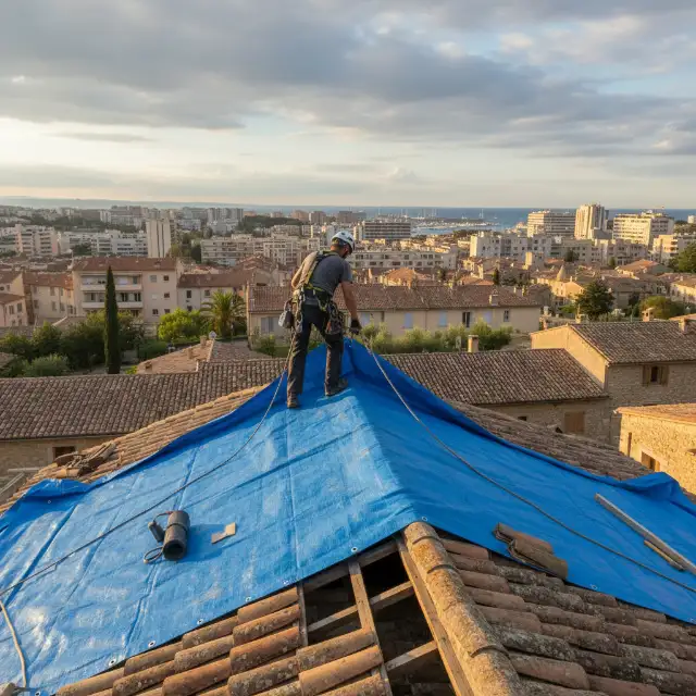 Réparation de toiture  Cagnes
