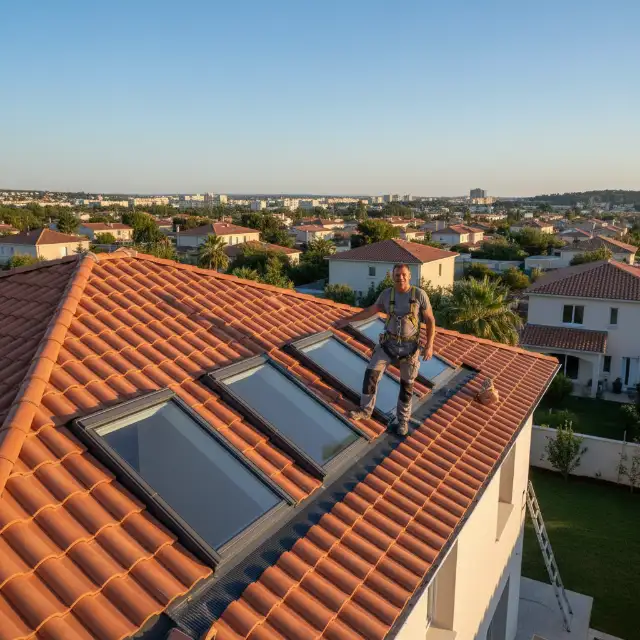 pose de fenetre de toit velux 